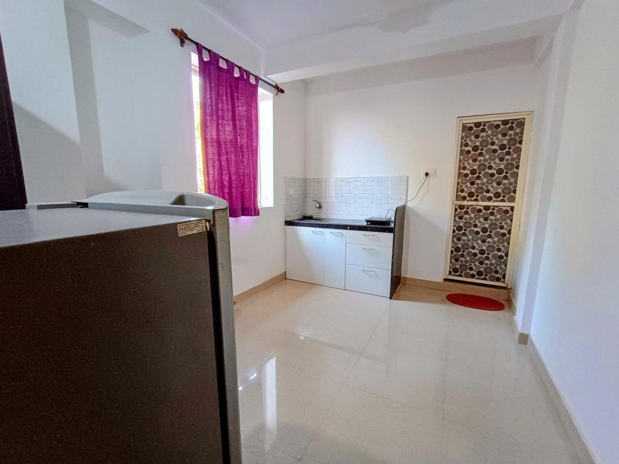 Gs Home On The Bay - Super Sea View Glass Studio Apartment Vagator Dış mekan fotoğraf